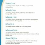 Menu Cozy Café Rabat June 2023 115612